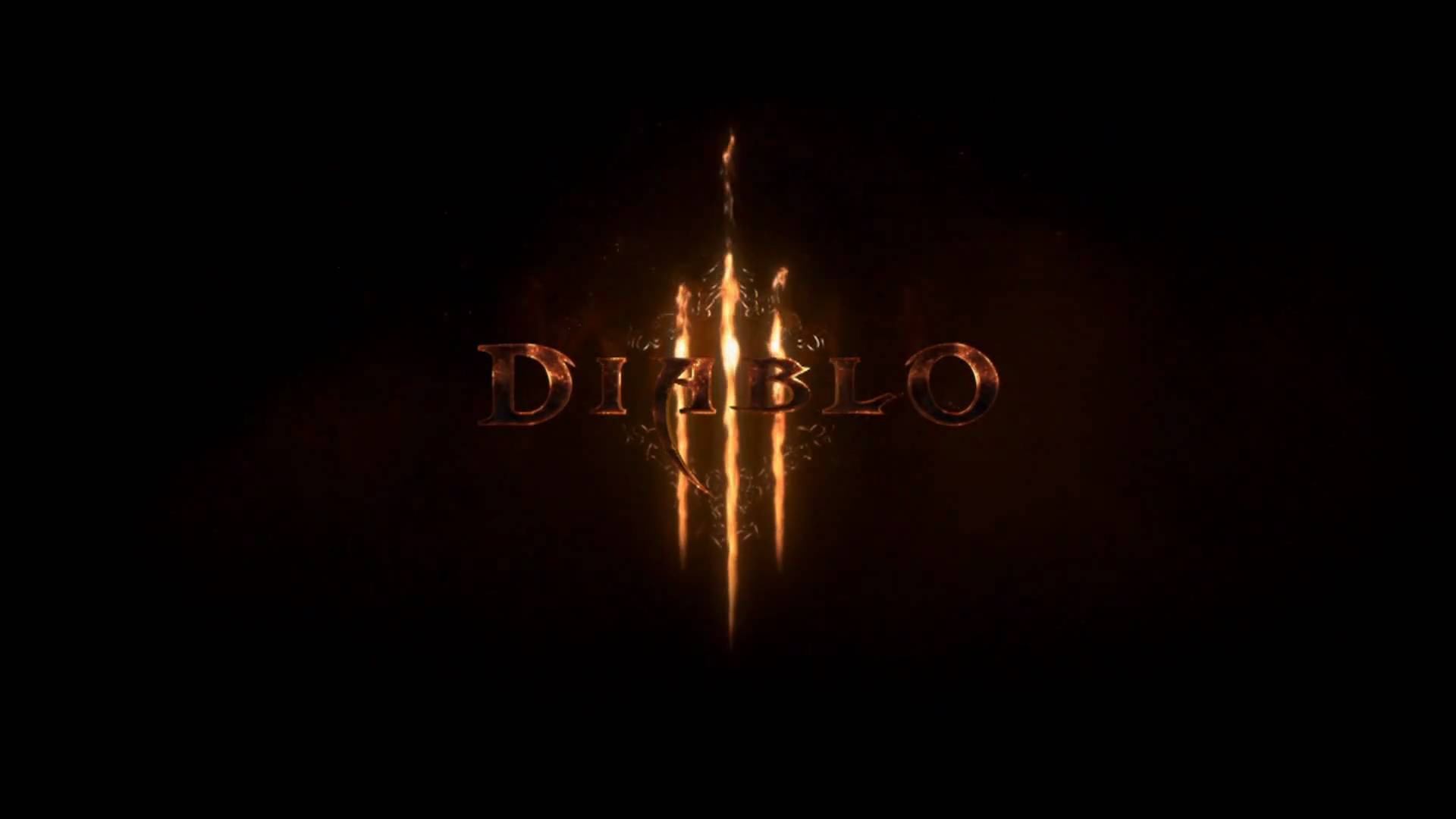 Diablo 3 logo animated wallpaper 1080p