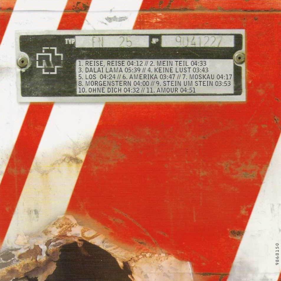 Index Of Caratulas R Rammstein