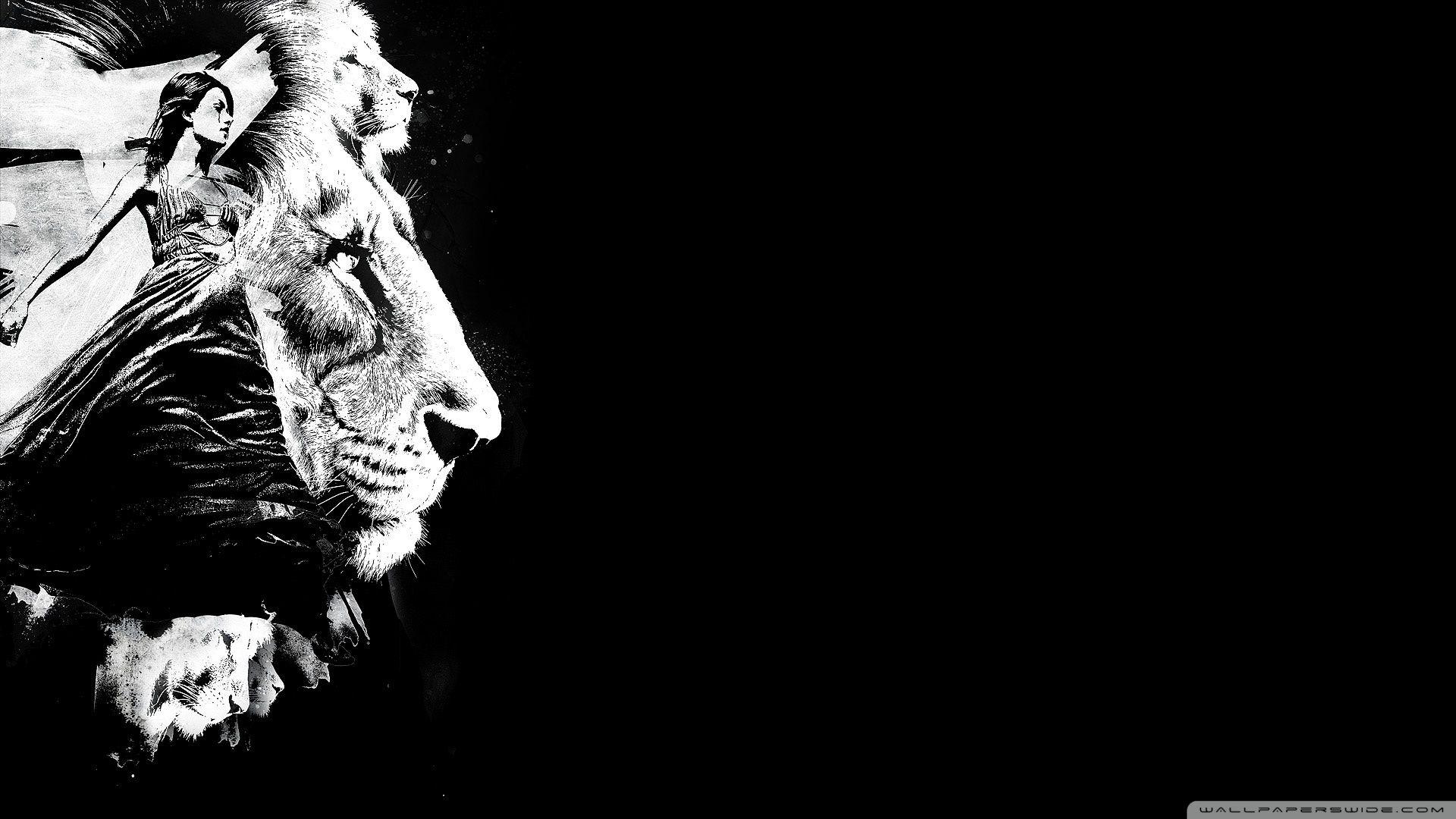 Black Lion Wallpapers Wallpaper Cave