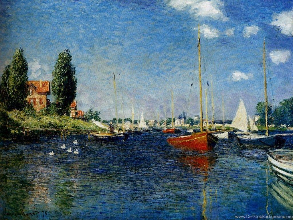 My Free Wallpaper Artistic Wallpaper, Monet Argenteuil Desktop