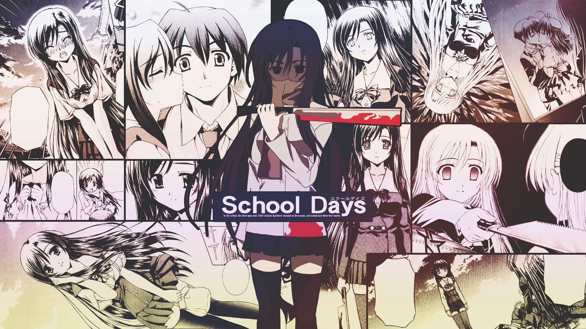 School Days Full HD Wallpaper and Background Imagex1080