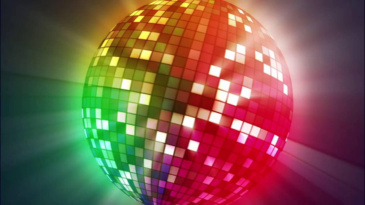 Disco Ball Animated Video Background Loop Conc 02