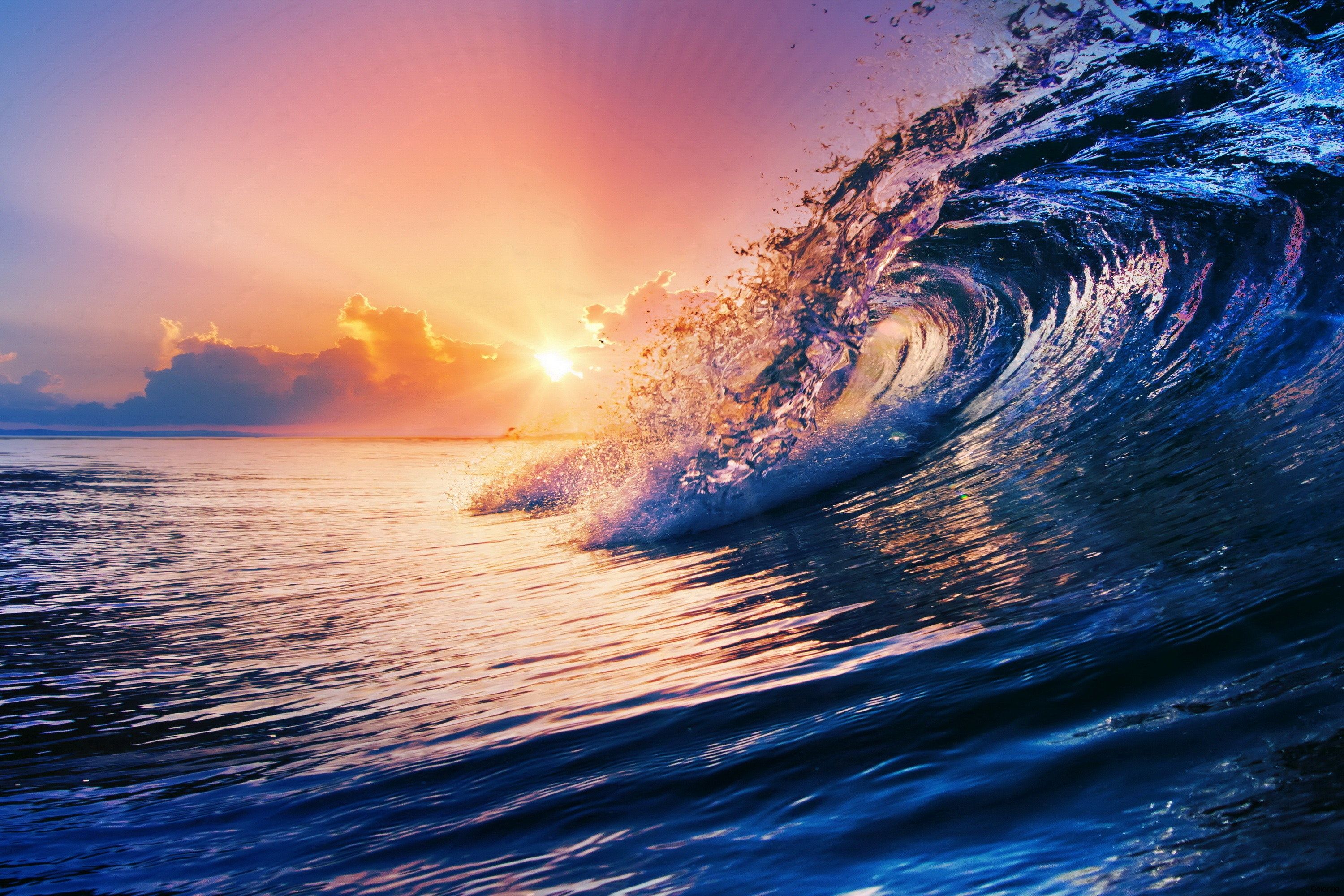 Ocean Waves Wallpapers Wallpaper Cave