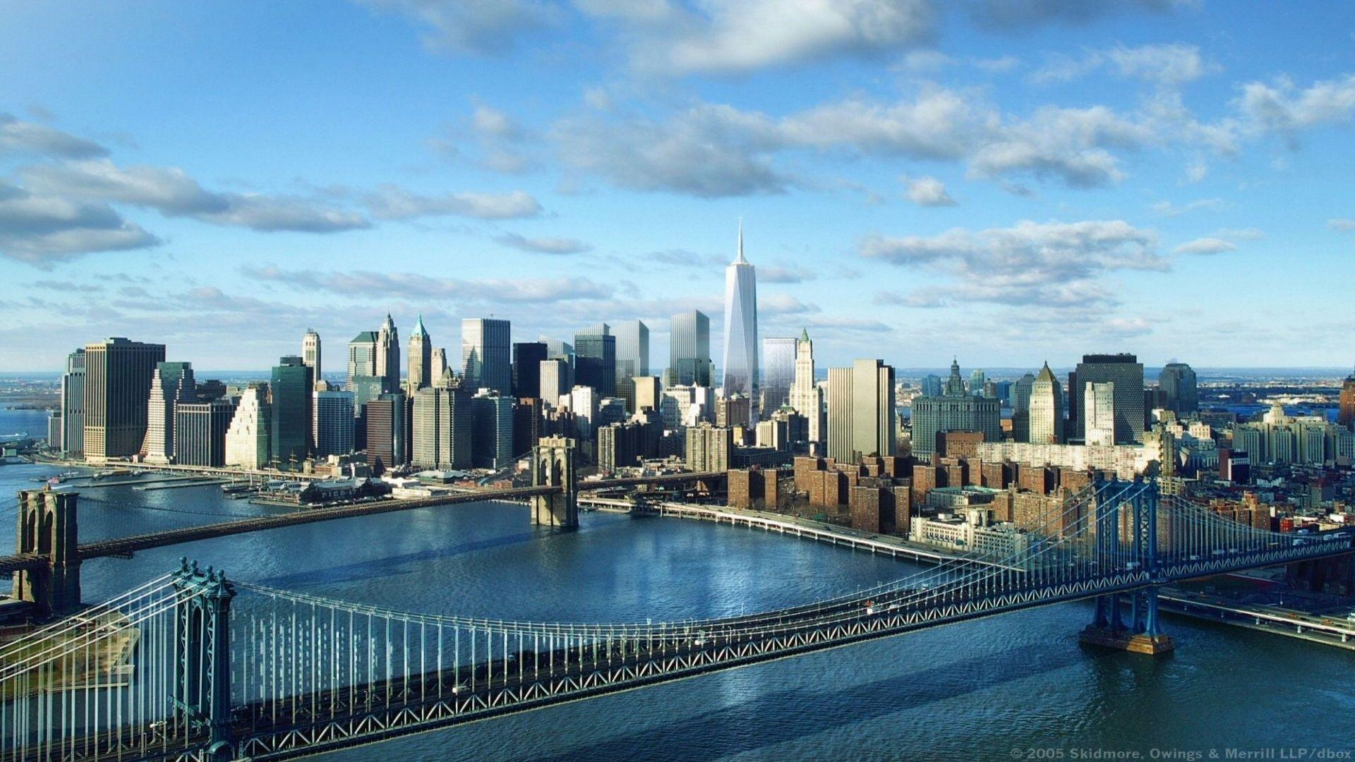 Buildings & City: Freedom Tower, New York, desktop wallpaper nr. 38542