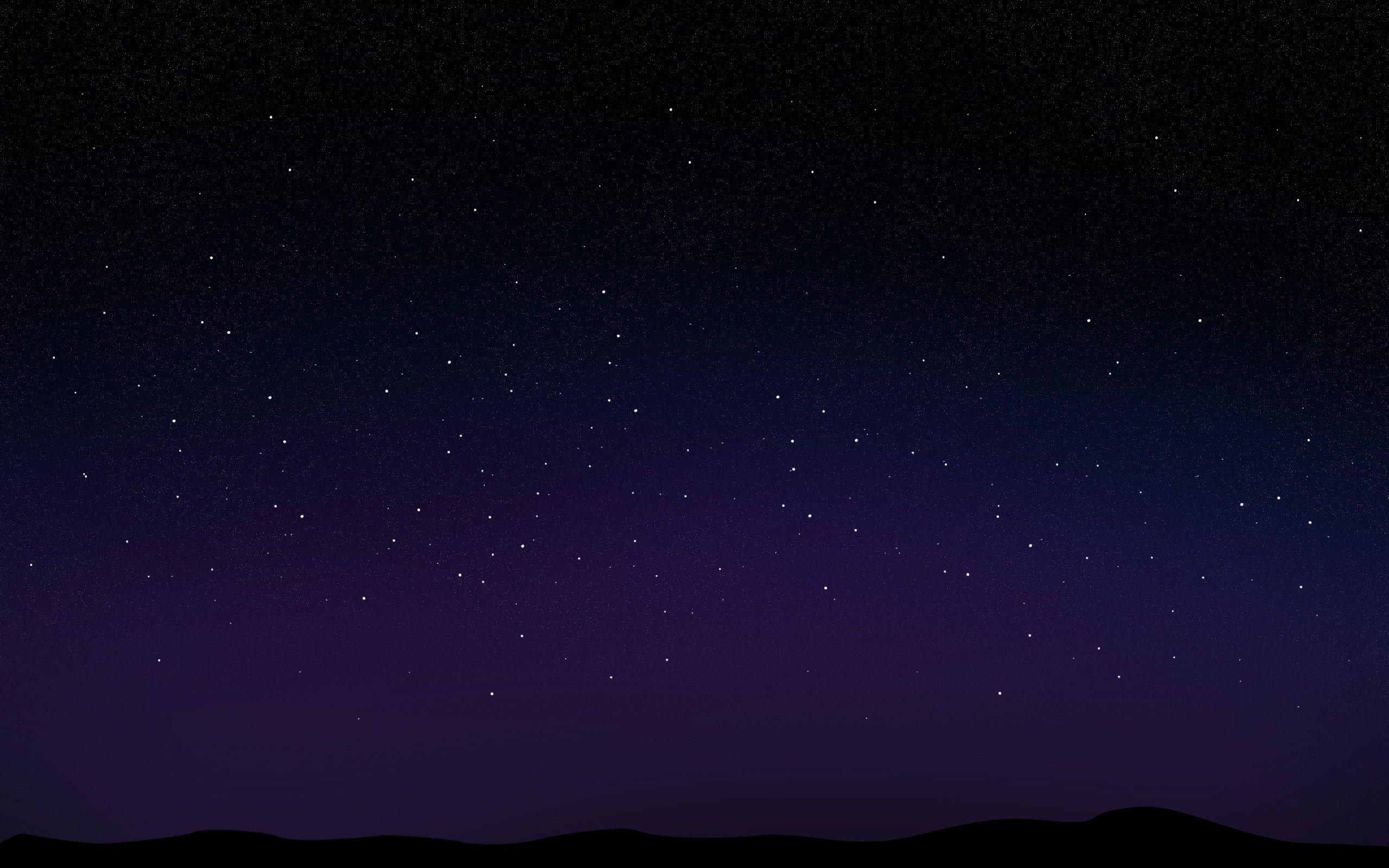 Blue Night Sky Wallpapers - Wallpaper Cave