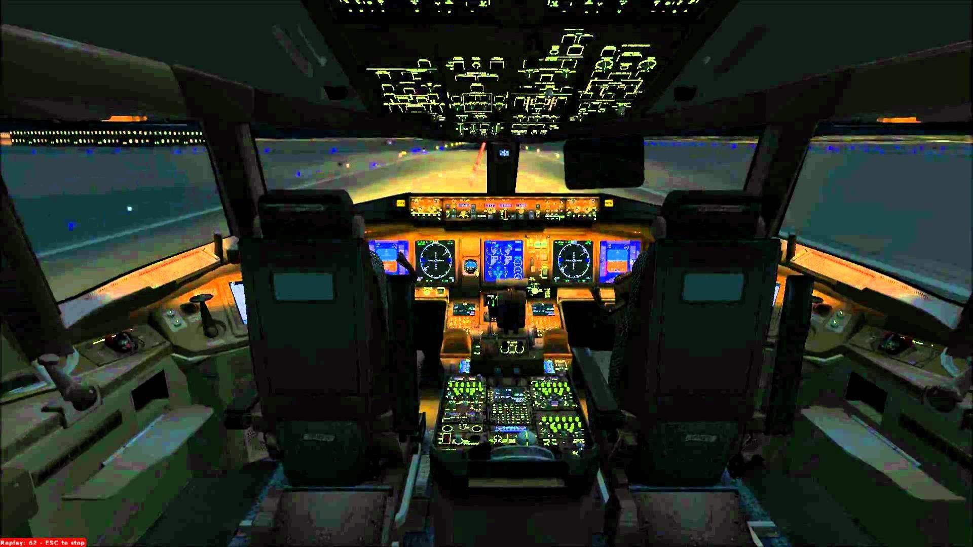 Boeing 787 Cockpit Wallpaper