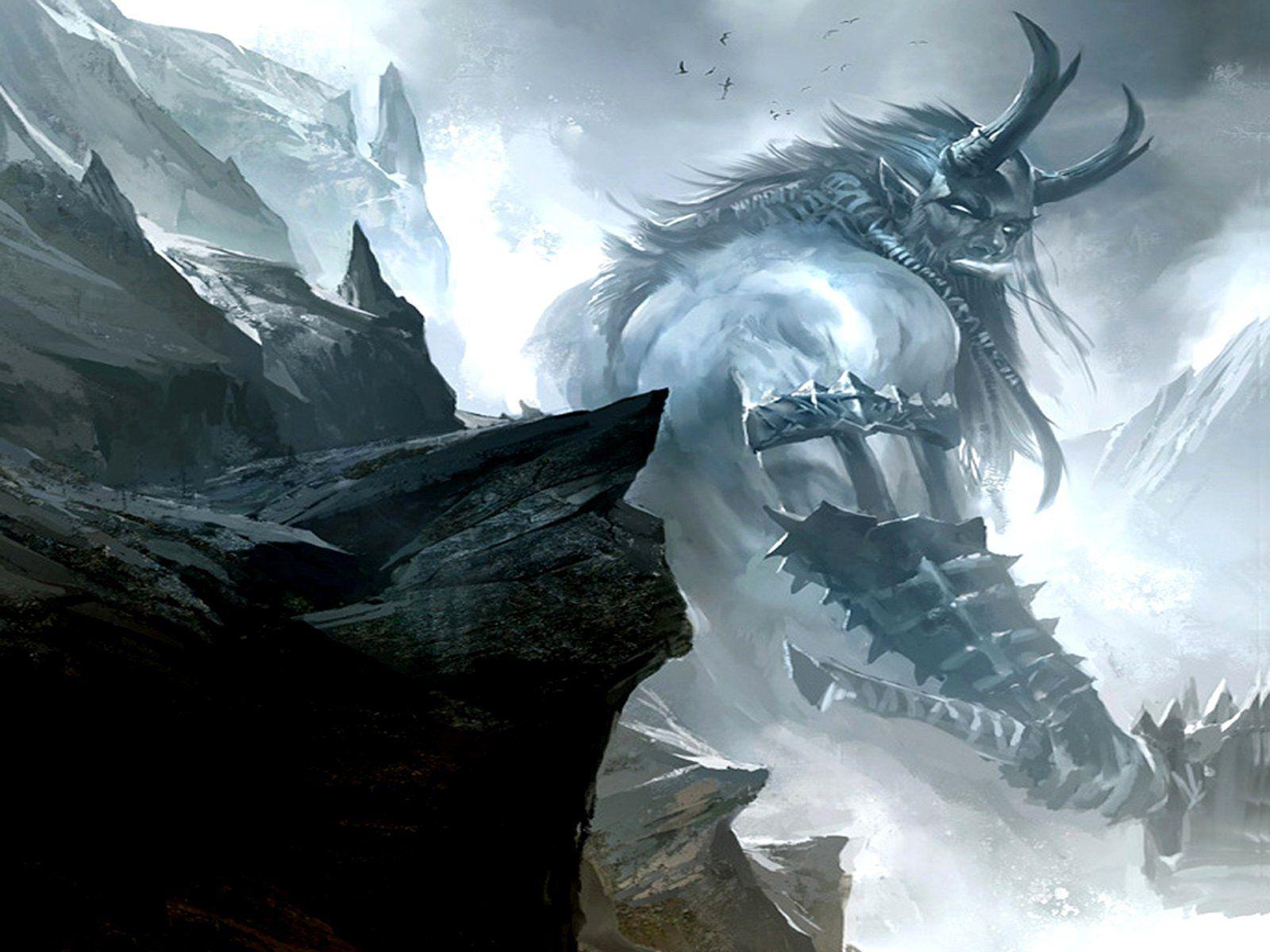 Ice giant. Norse Mythology and History. Live