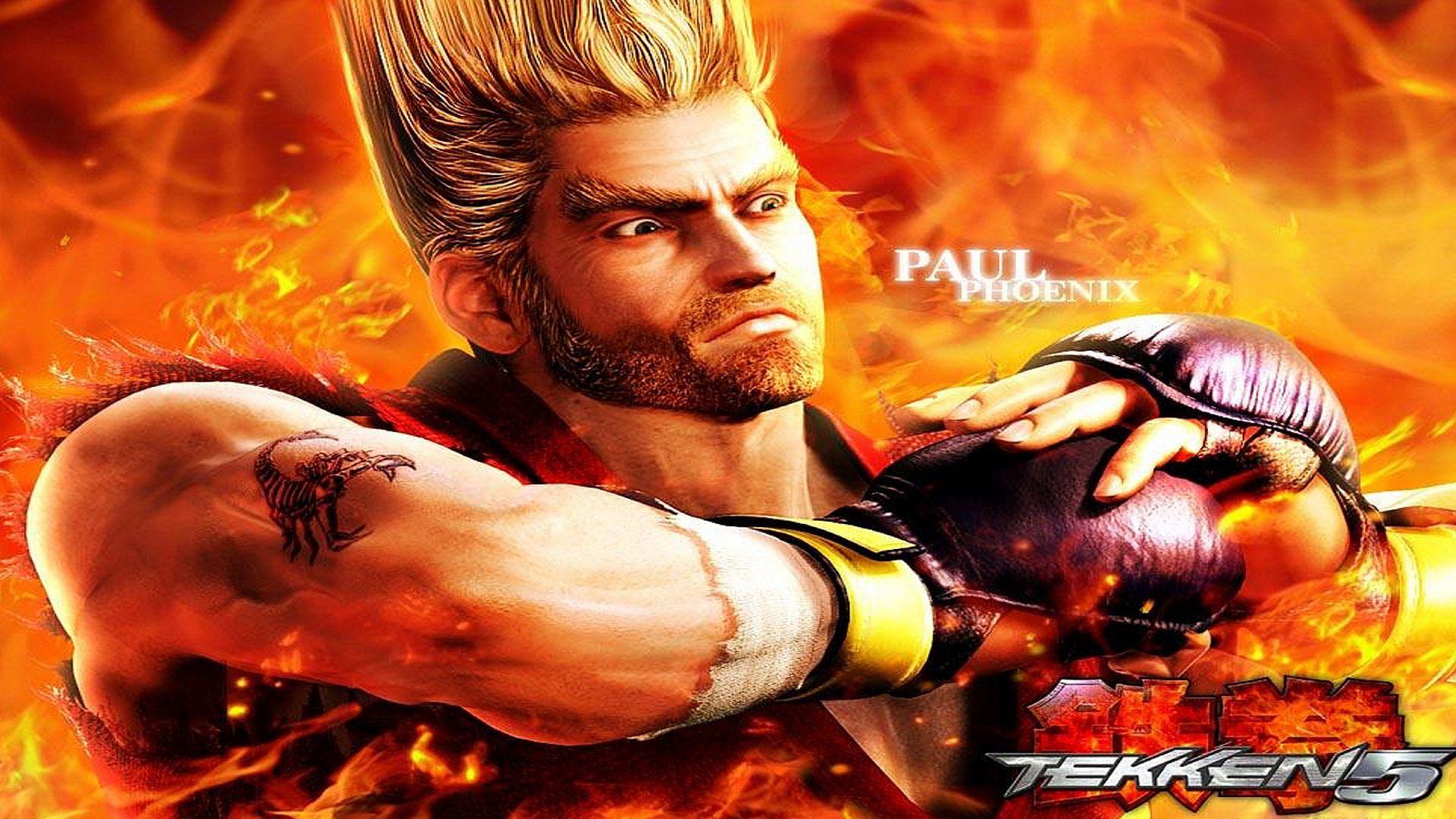 Tekken 3 Paul Phoenix HD Wallpaper. WallpaperCharlie. Tekken