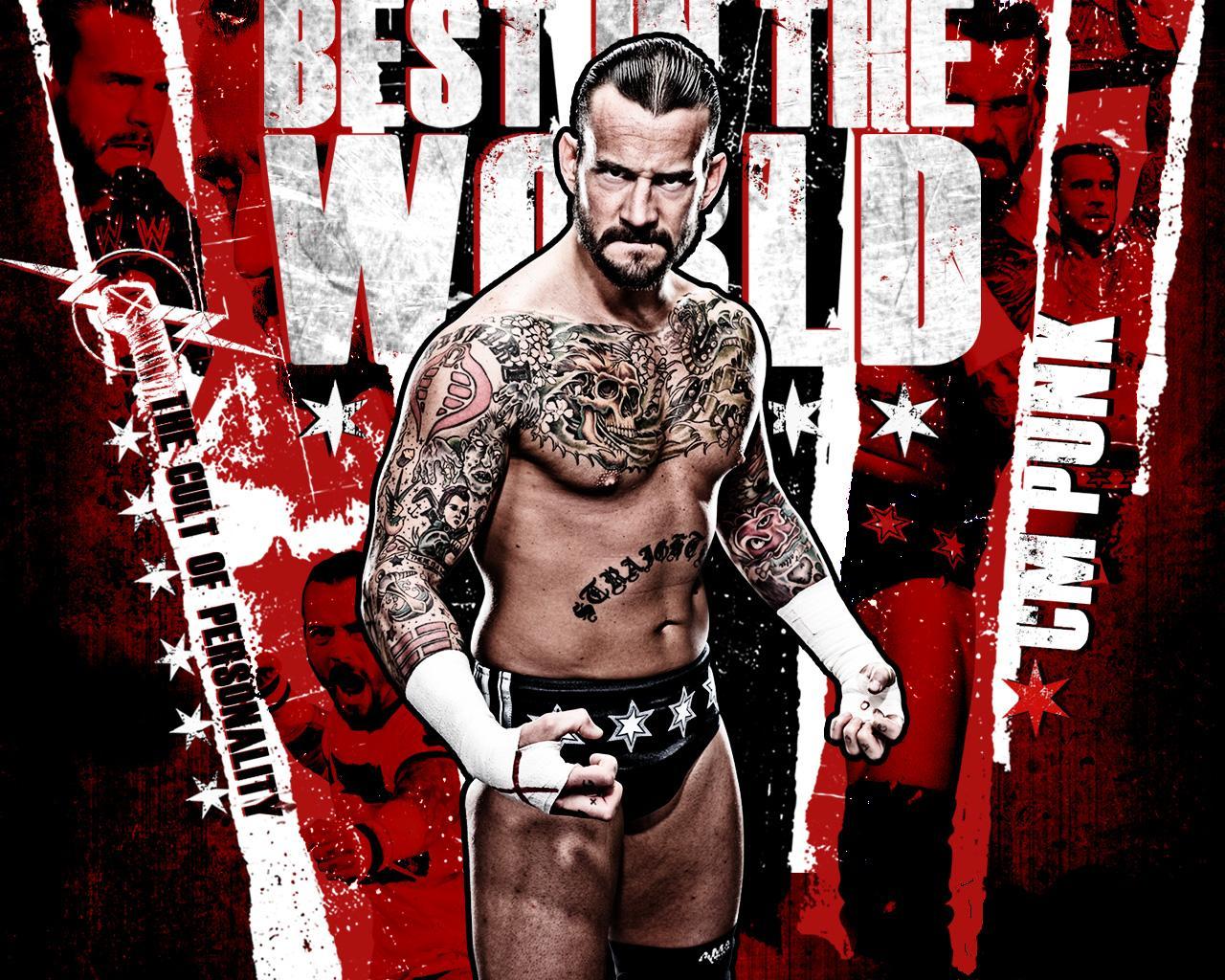 Kamal Design Lab: NEW! CM Punk Best In The World Wallpaper!