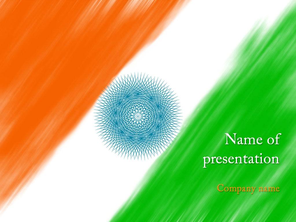 Indian Flag PowerPoint & Background for Presentation Free