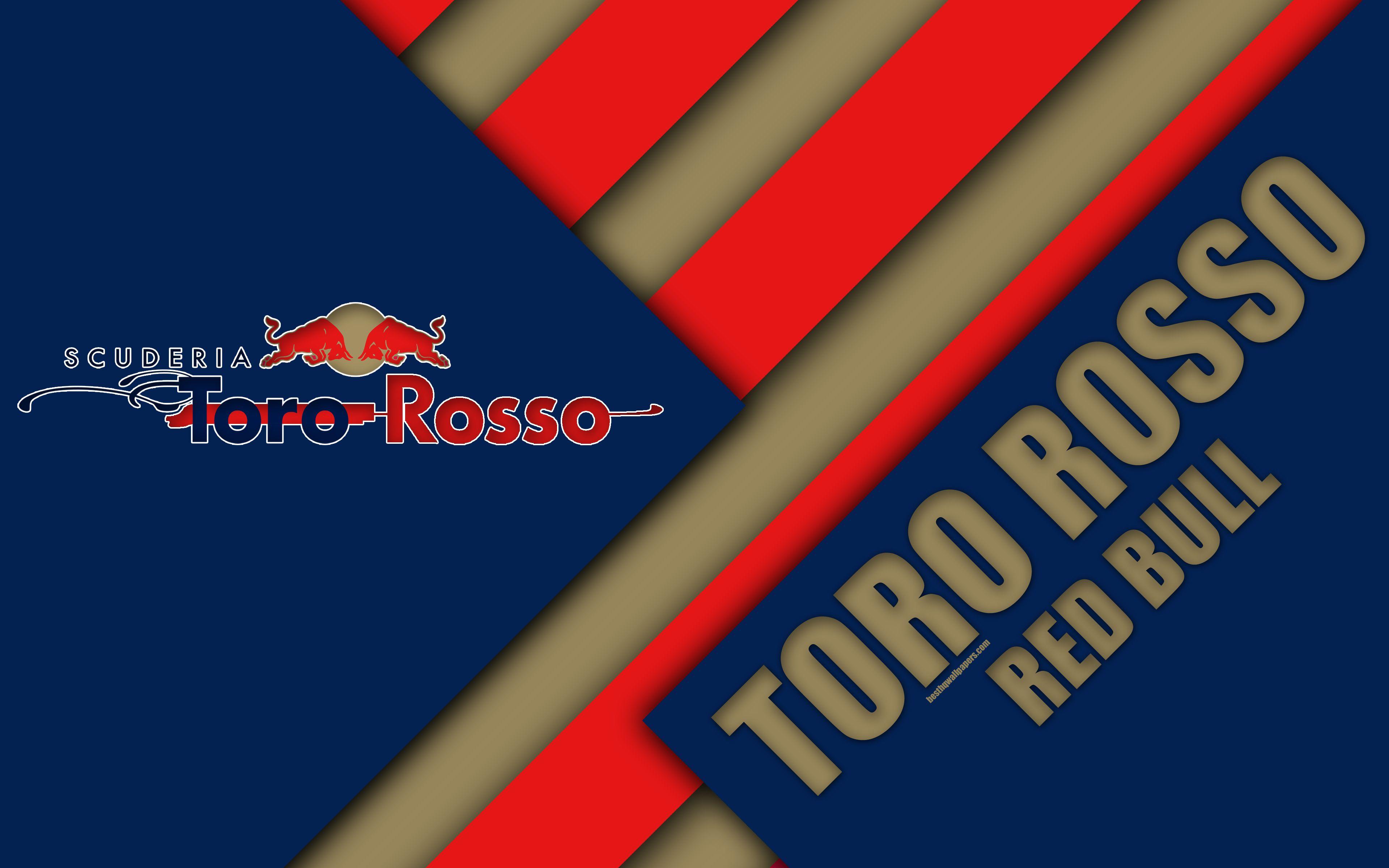 Download wallpaper Red Bull Toro Rosso, Honda, Faenza, Italy, 4k