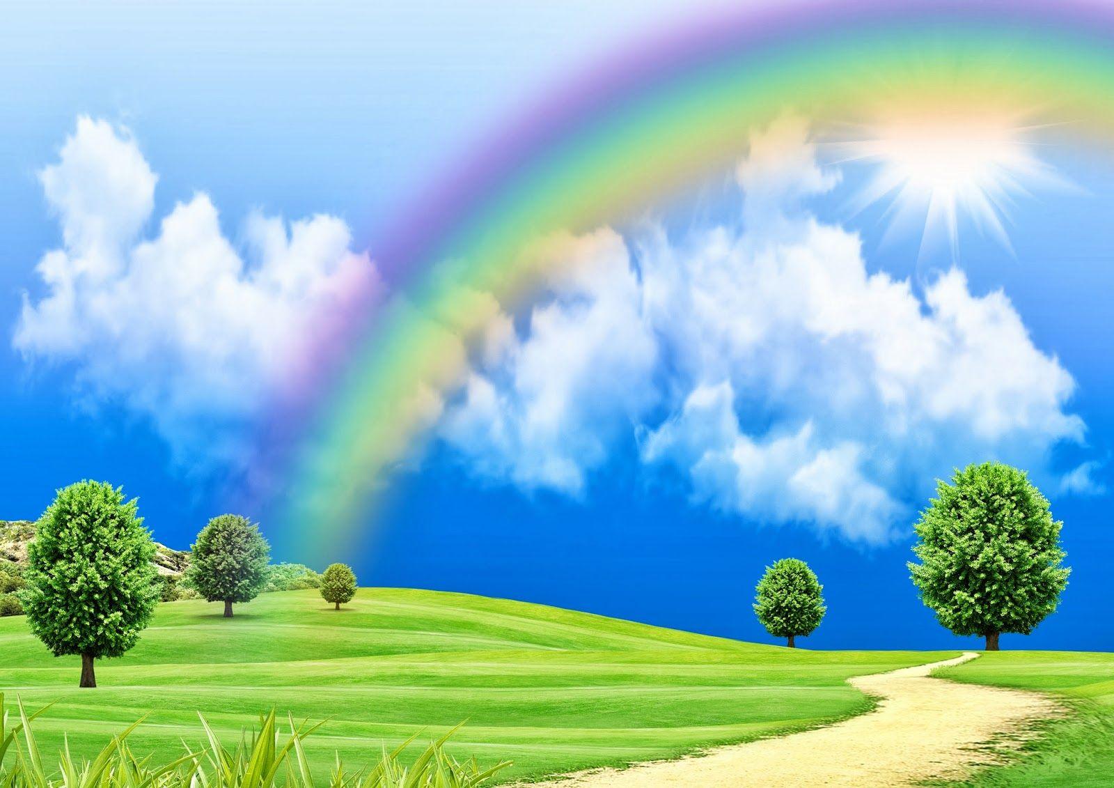 Rainbow Wallpaper Free Download HD Latest Amazing Beautiful Image