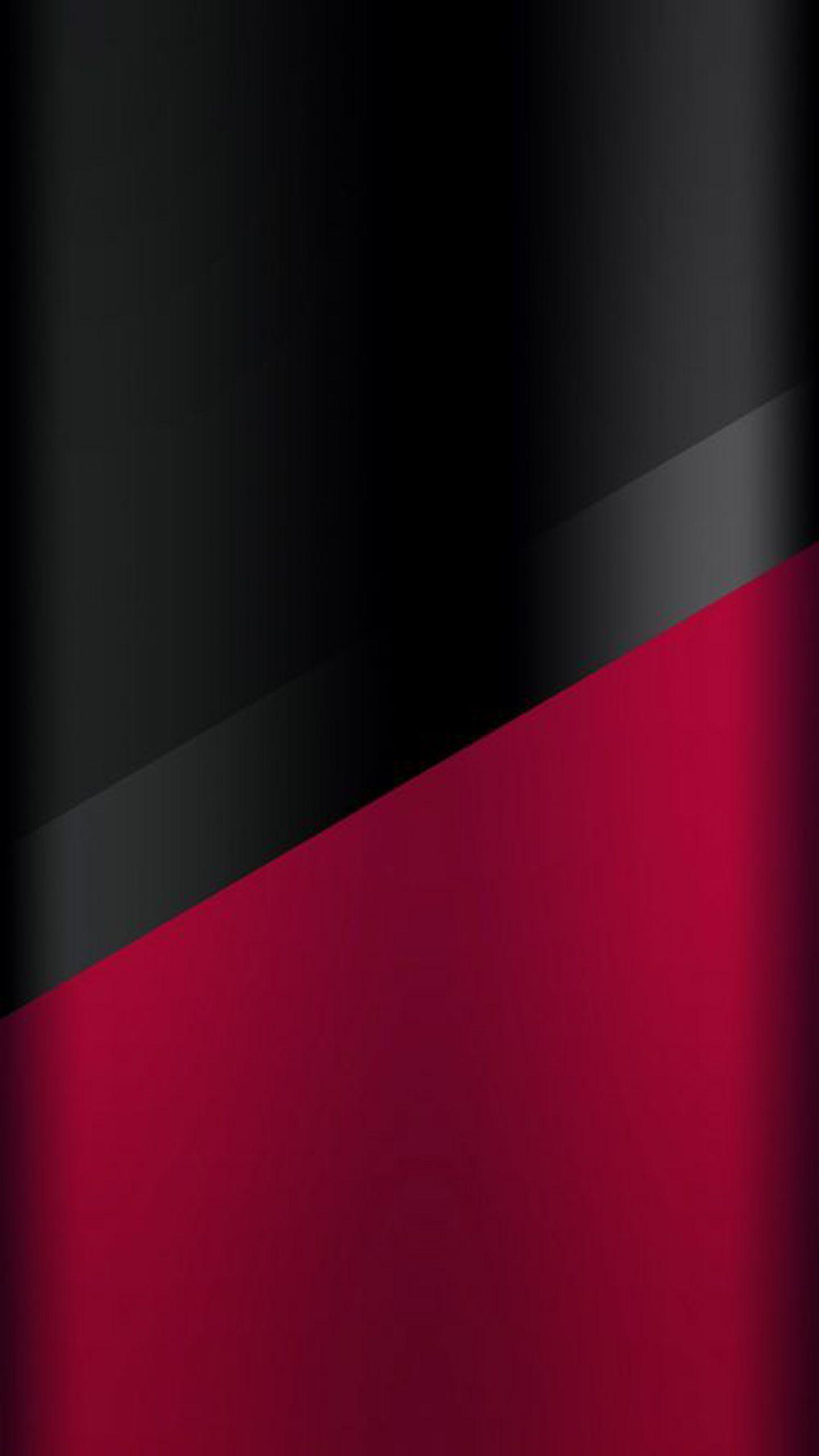 The Dark S7 Edge wallpaper 03 with black and red color. edge7