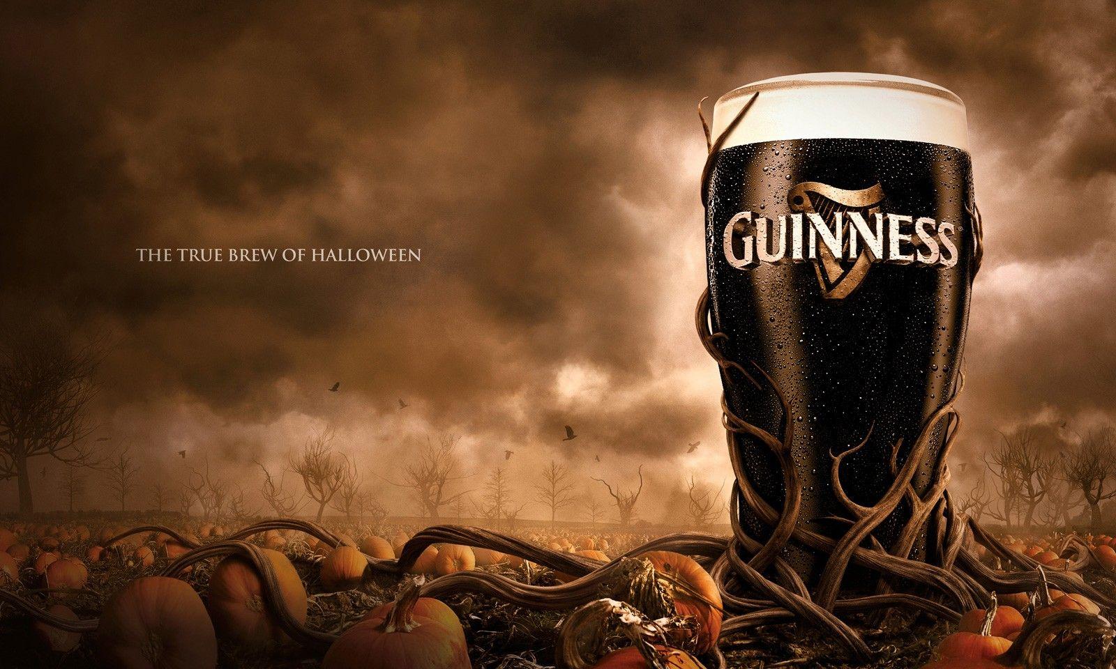 Halloween Guinness Beer Alcohol Pumpkins wallpaperx960