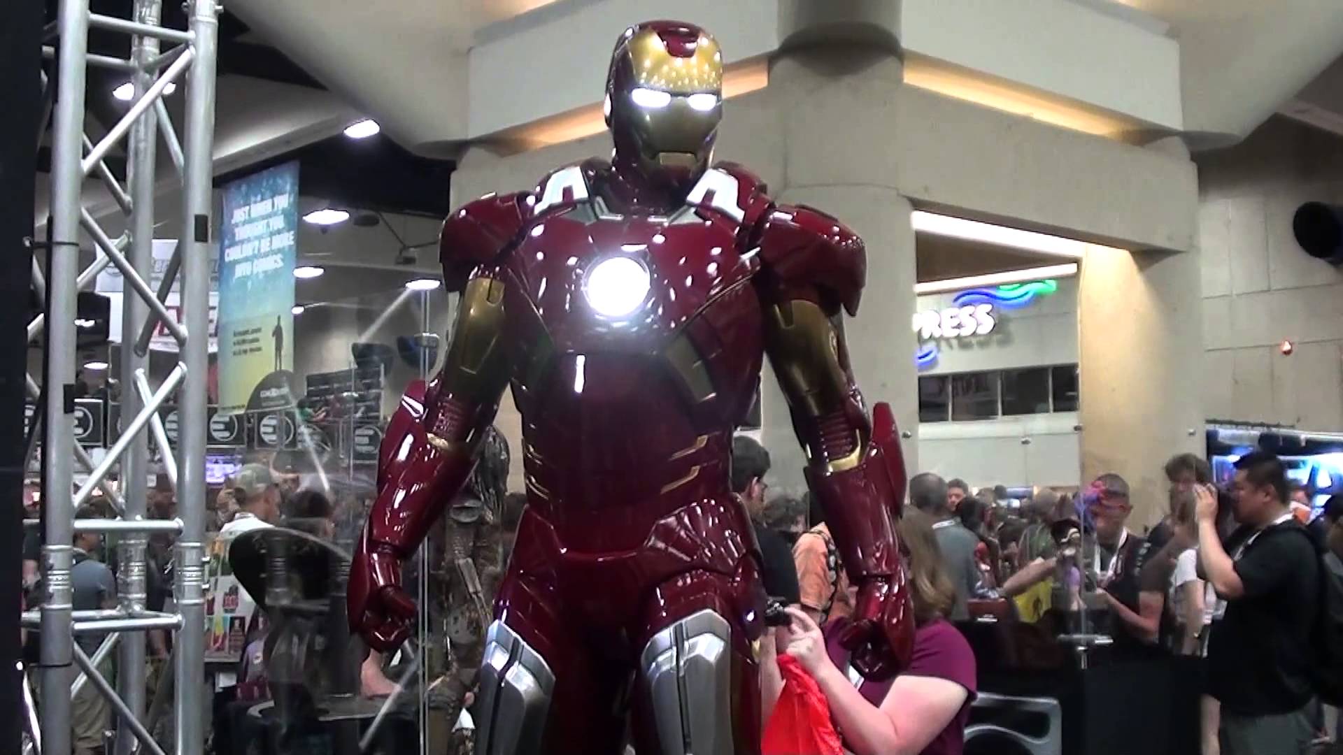 Iron Man Mark VII Avenger from Legacy at San Diego Comic Con 2013
