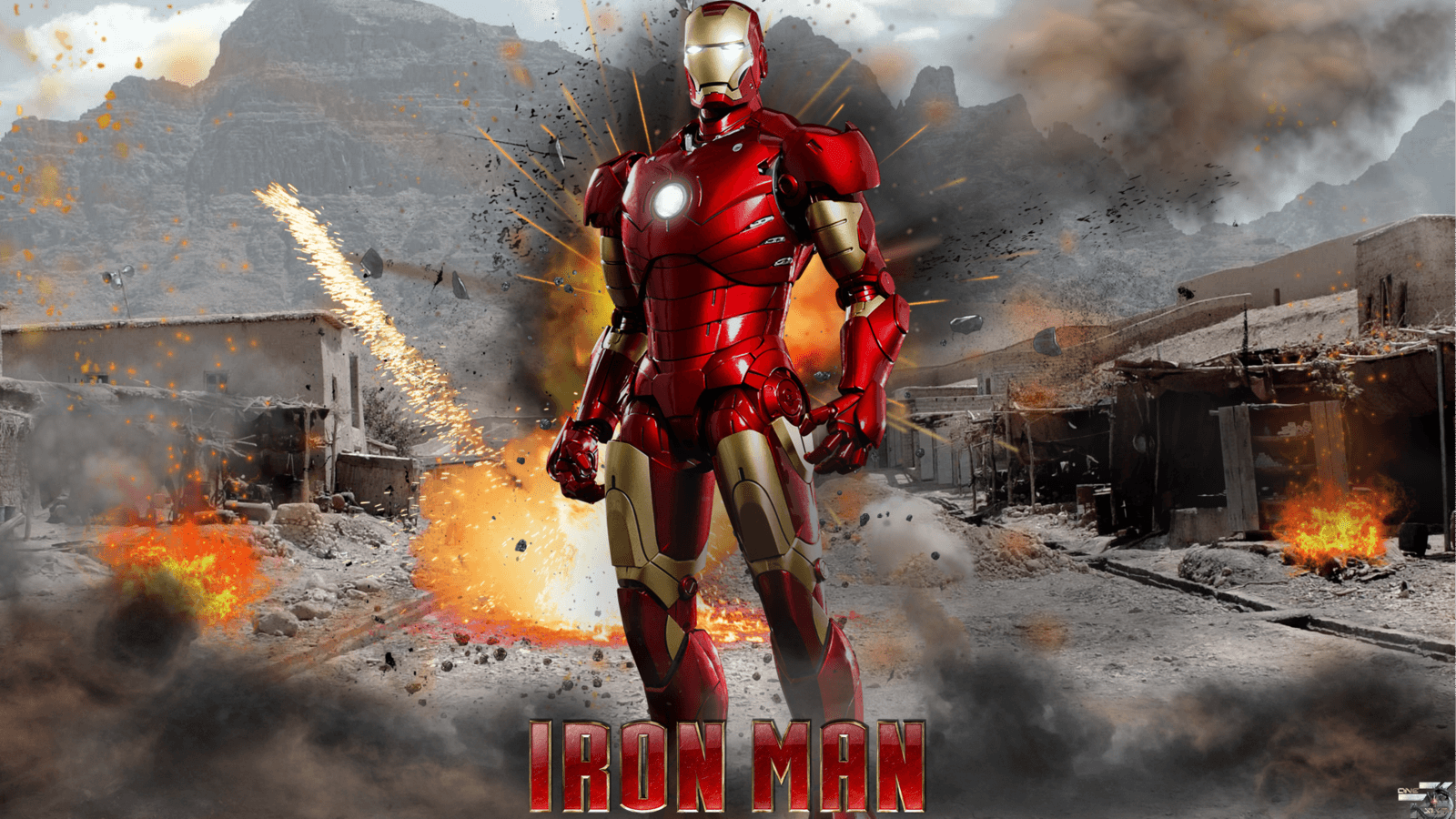 Iron Man Mark III DieCast Hot Toys HD Wallpaper By Davian Art