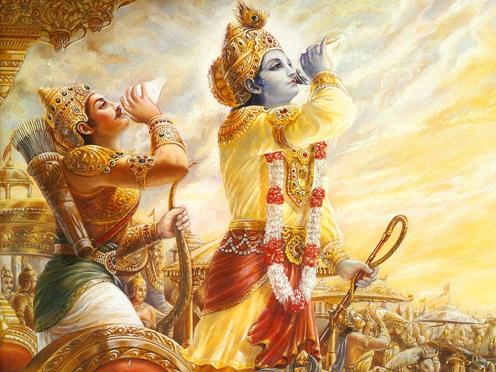 Lord Sri Krishna Arjuna. Lord Krishna. Latest Desktop Wallpaper