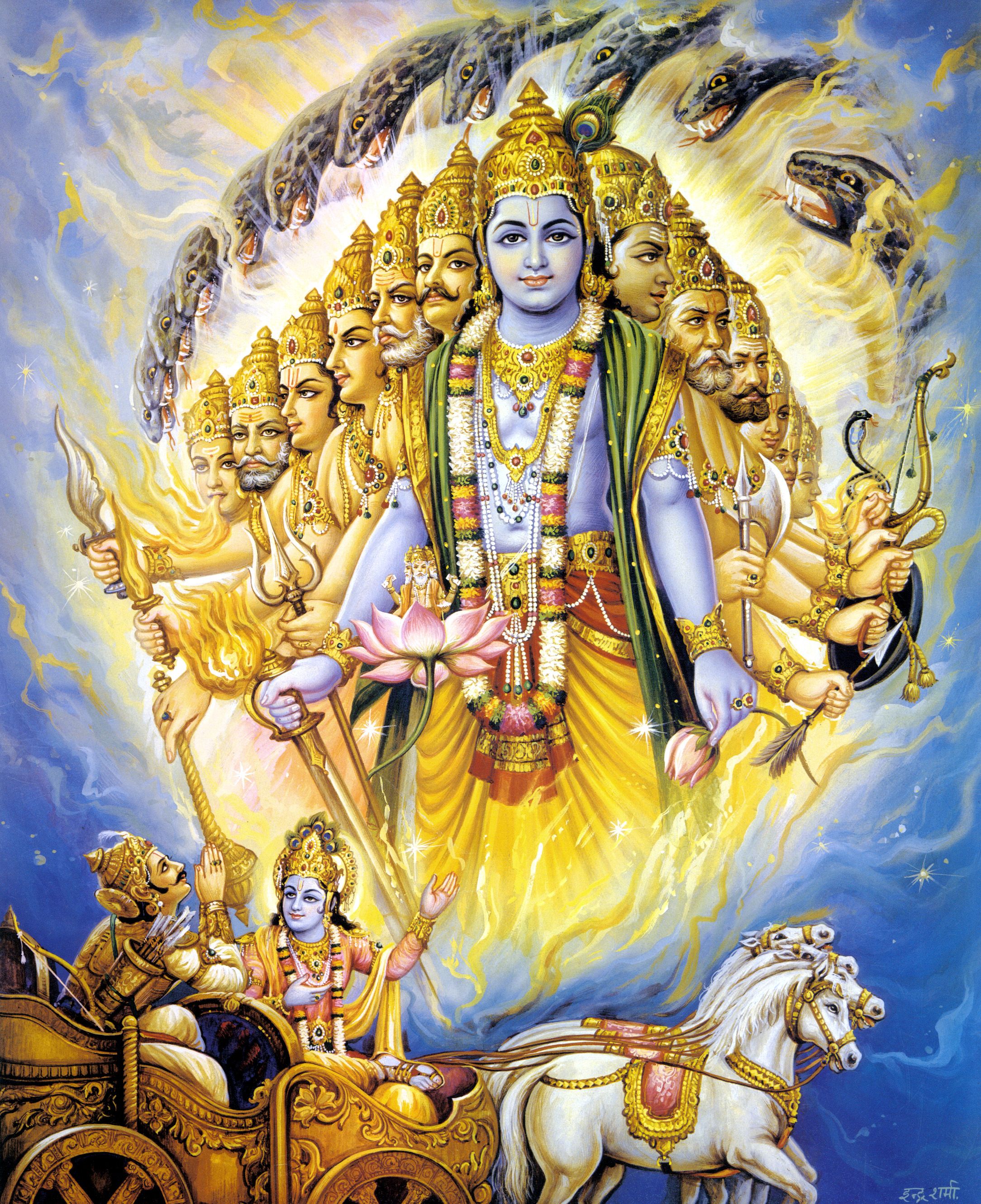 Shri Krishna And Arjuna Bhagavad Gita Lord Krishna Images God Images