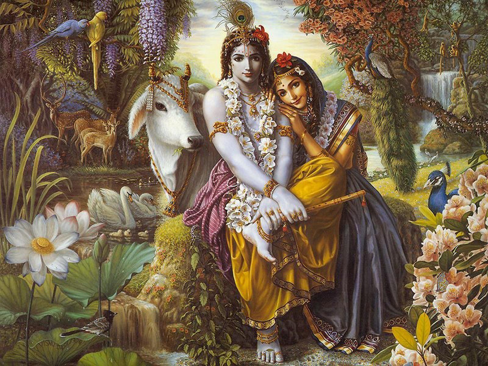Radha And Krishna Love Wallpapers - Wallpaper Cave