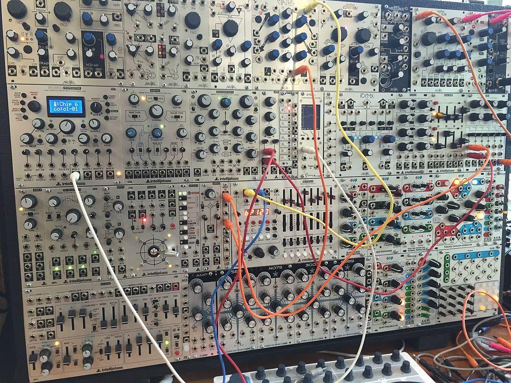Modular synthesizer Voltage electronic music shop