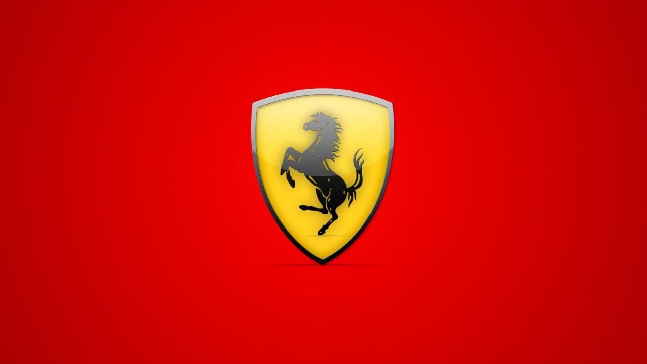 Ferrari Logo 3D Cool Cars Wallpaper Background