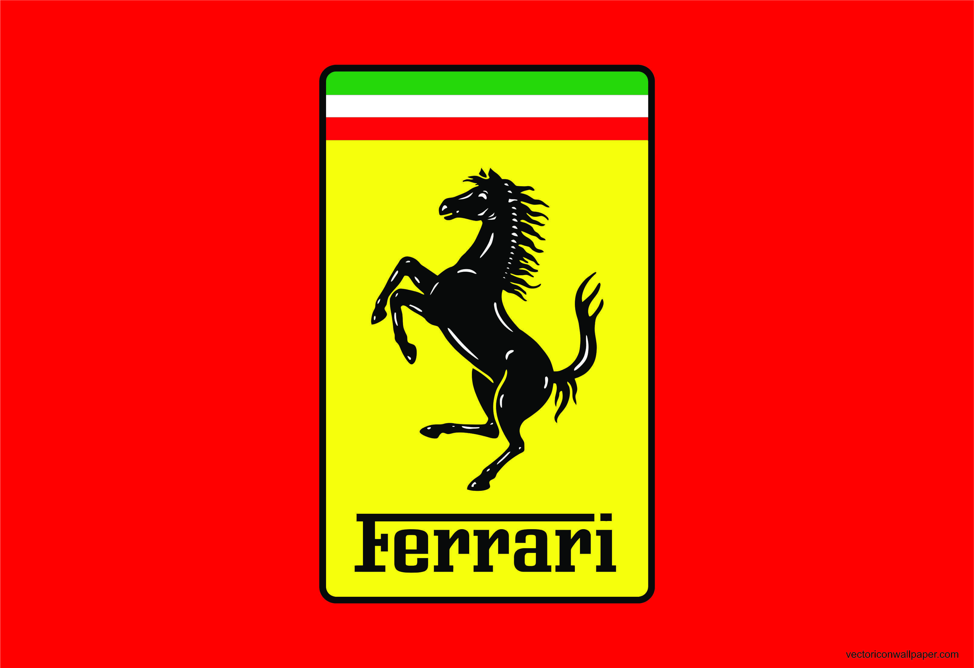 Wallpaper Ferrari, Logo, Automotive / Cars