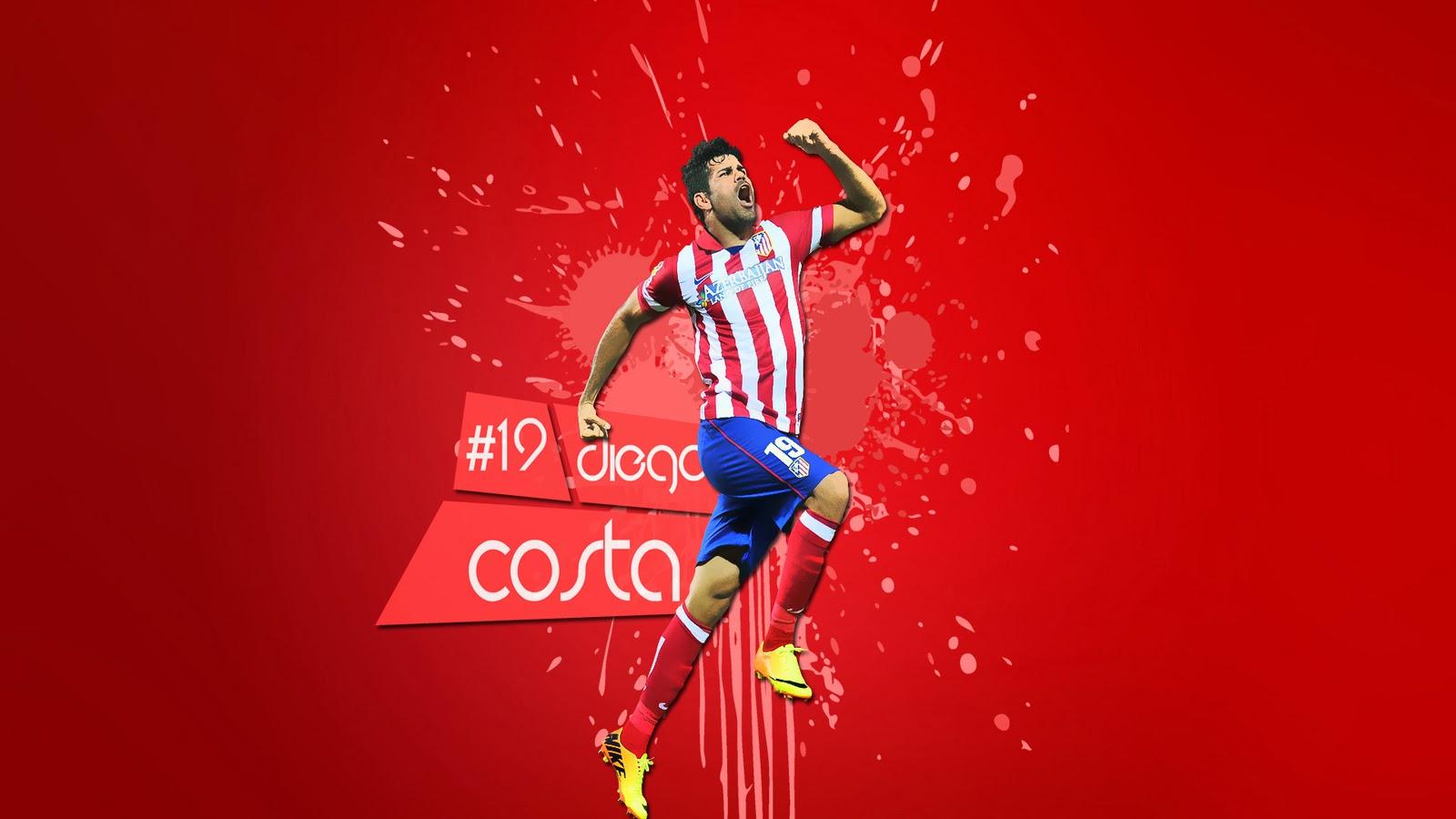 Diego Costa Atletico Madrid Wallpaper Wallpaper. Download HD