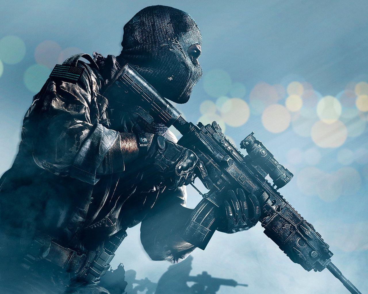 Download wallpaper 1280x1024 call of duty ghosts, activision