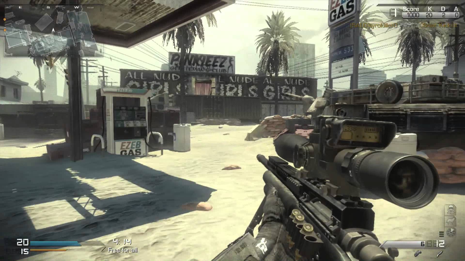Of Duty Ghosts Sniper Rifles