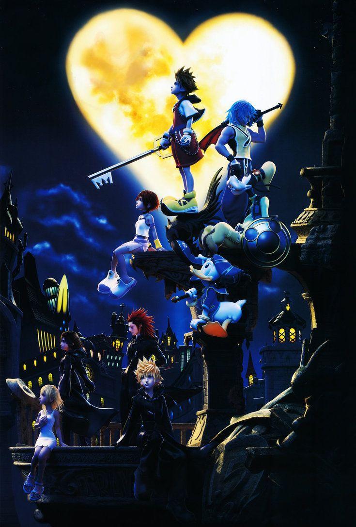 Kingdom Hearts HD CG Wallpaper