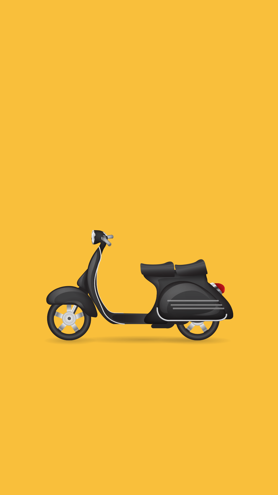 Minimal iPhone wallpaper ❤ vintage Italian scooter. my photo