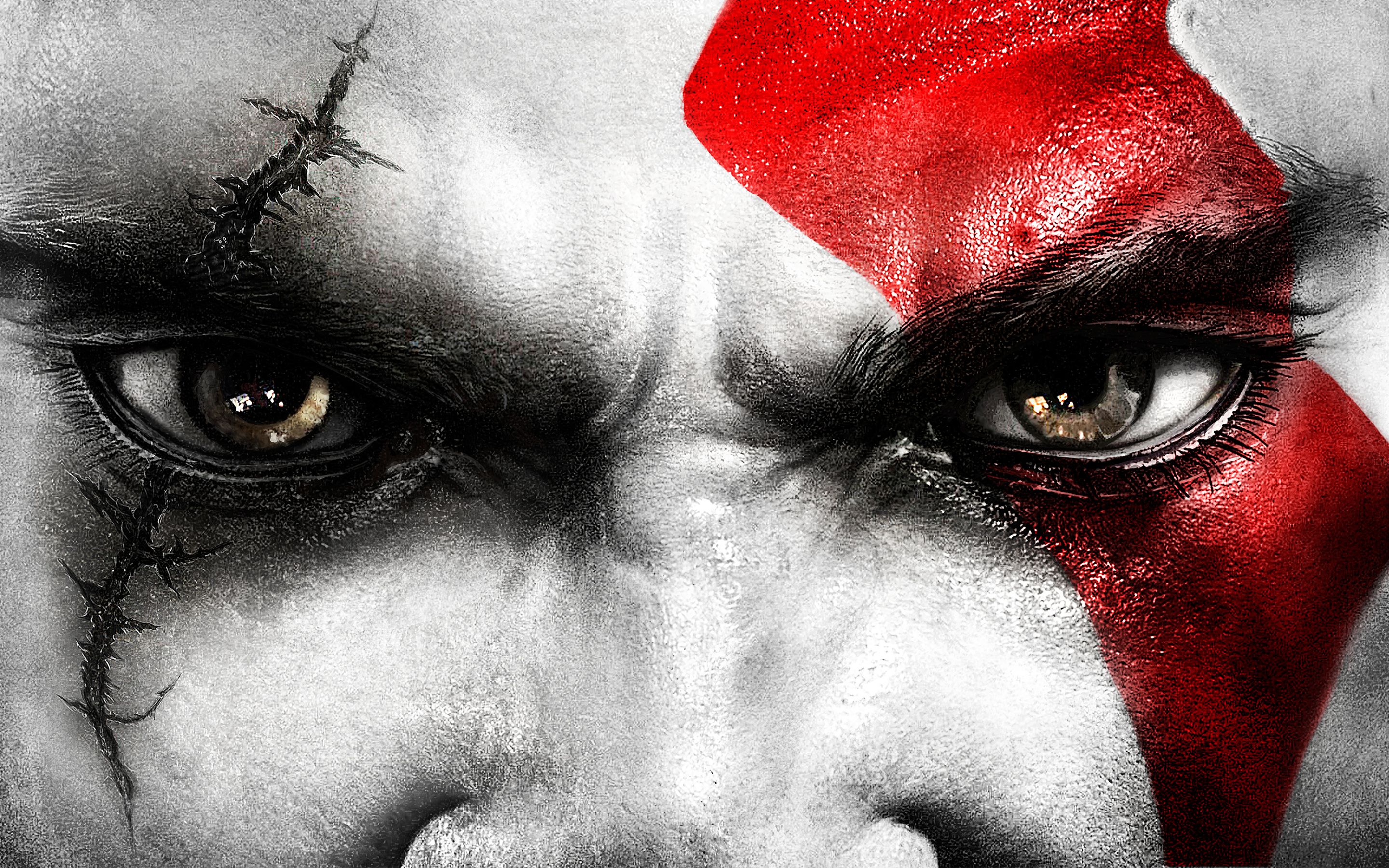 Kratos Eyes Wallpaper