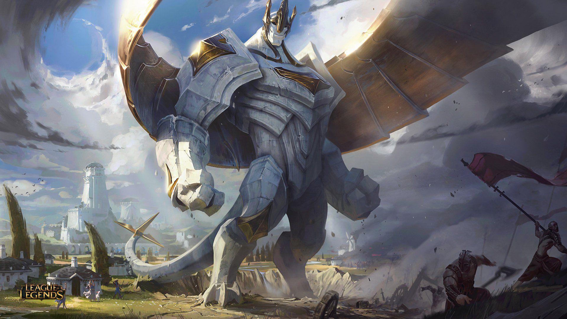 Galio (League Of Legends) HD Wallpaper