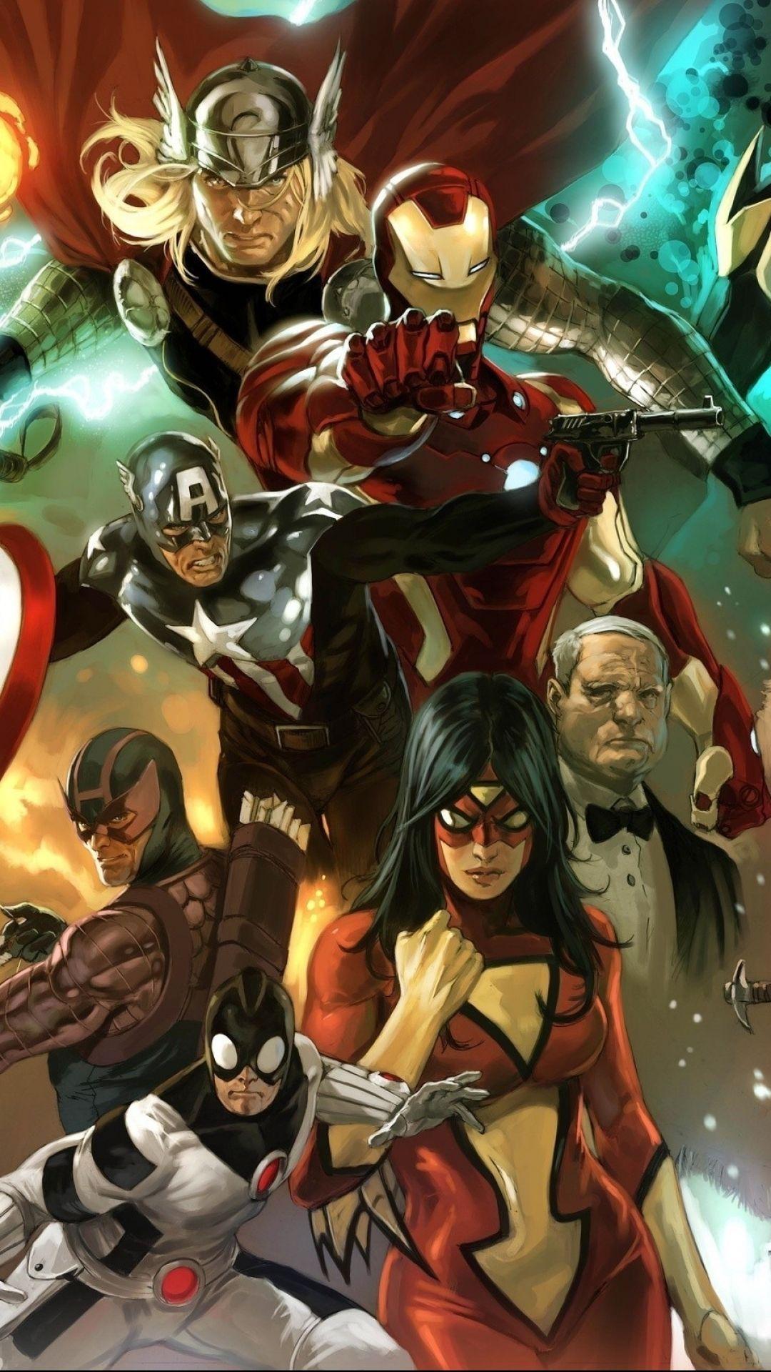 the avengers comics wallpaper hd