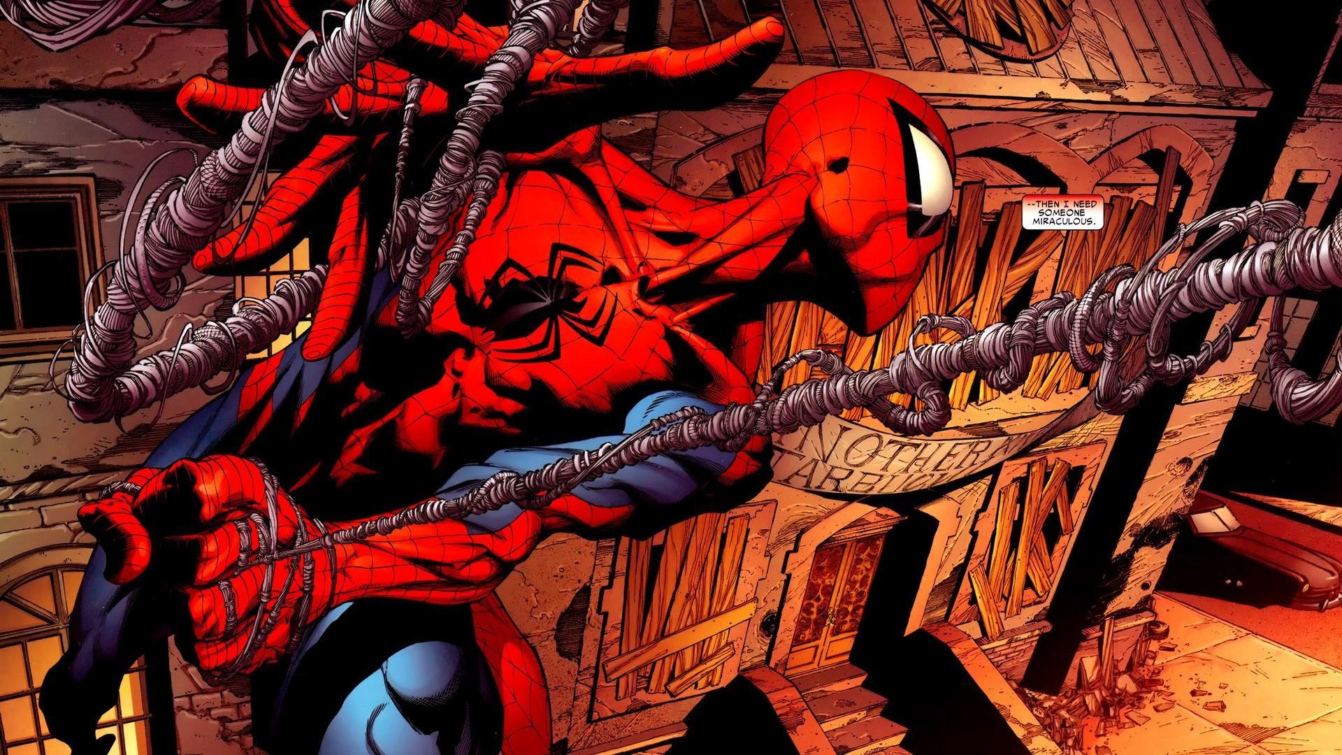 Spider Man Marvel Comics Wallpaper