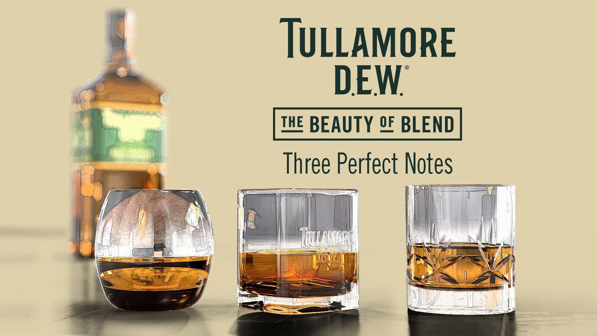 Ad competition for Tullamore Dew, leaning on the Triple