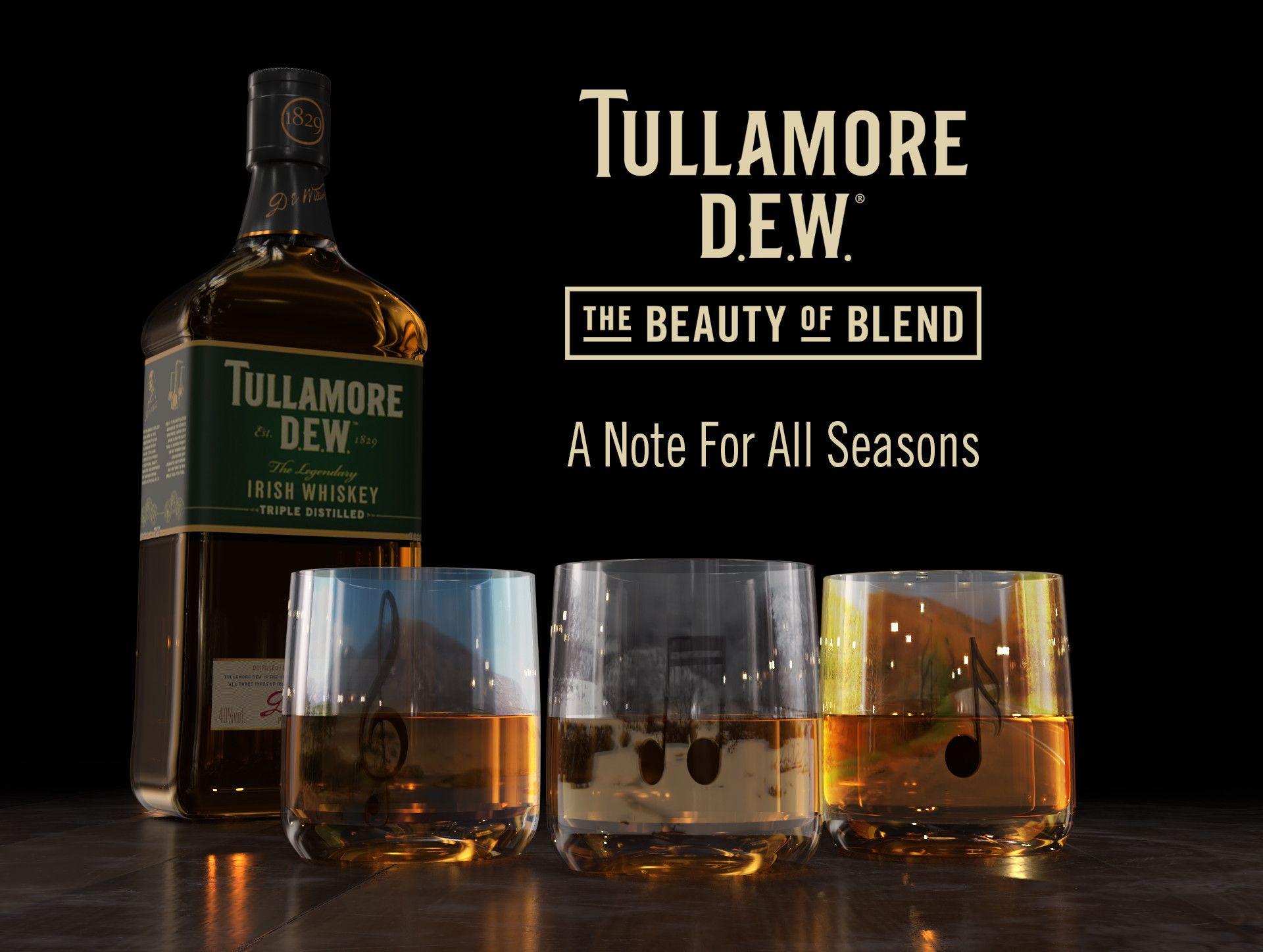 Ad competition for Tullamore Dew, leaning on the Triple