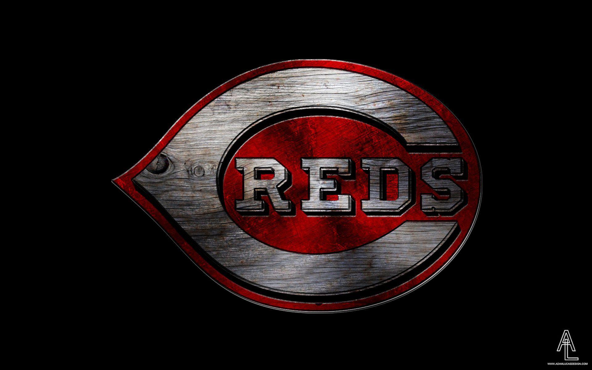 Cincinnati Reds Logo Wallpaper. Cincinnati, Ohio. Red logo