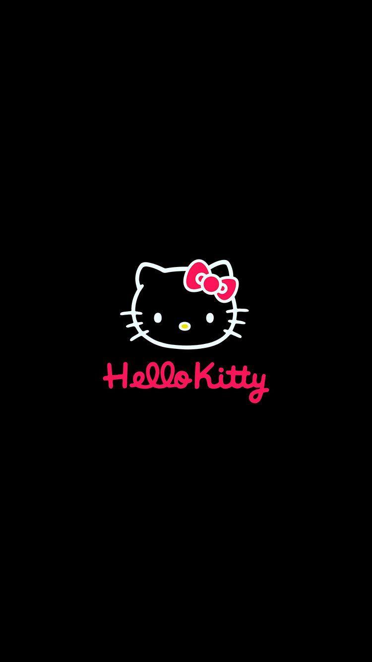 Hello Kitty Logo Art Cute Dark. Hello Kitty, Kitty And Logos