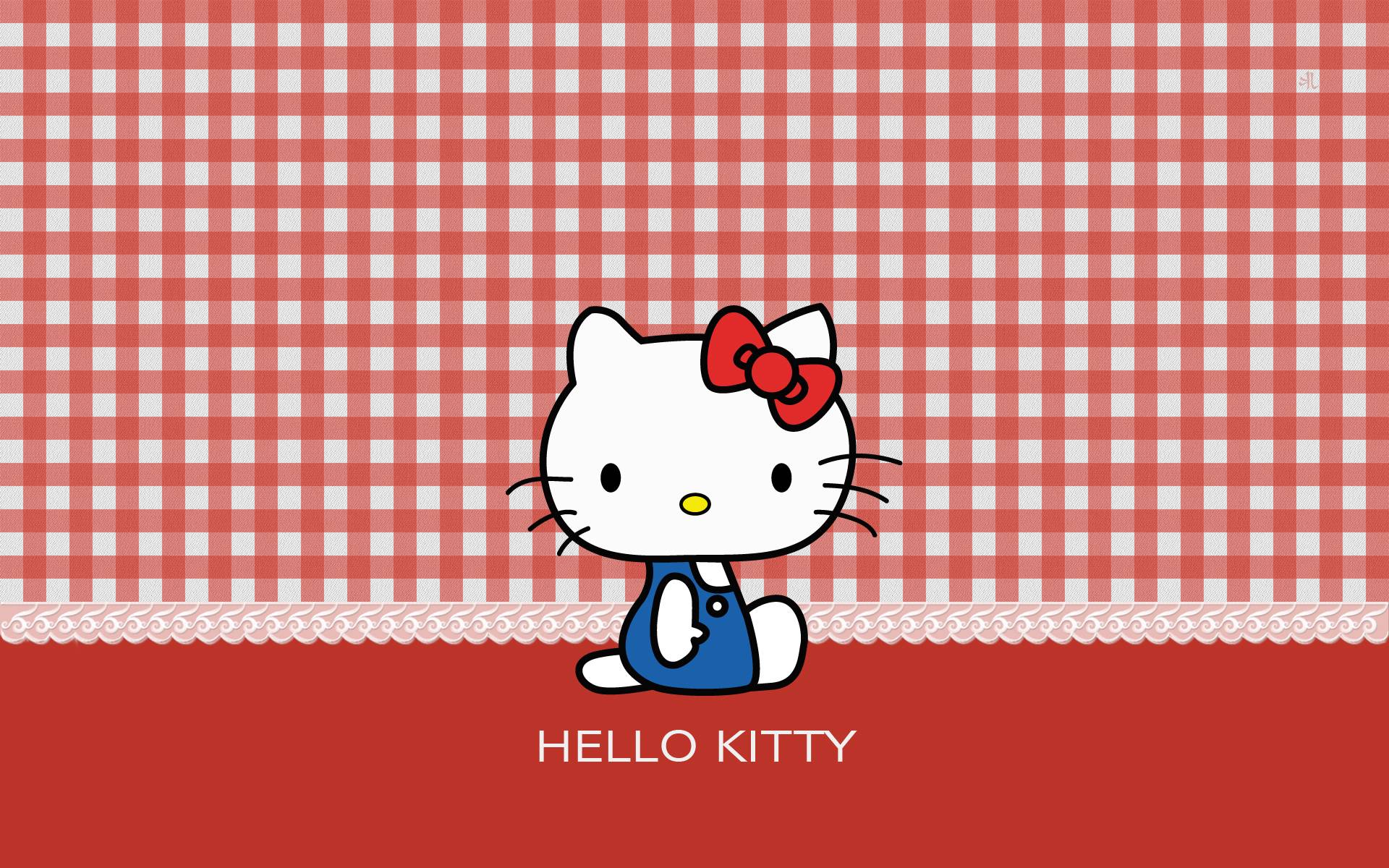 Hello Kitty Wallpaper Red Background & Wallpaper