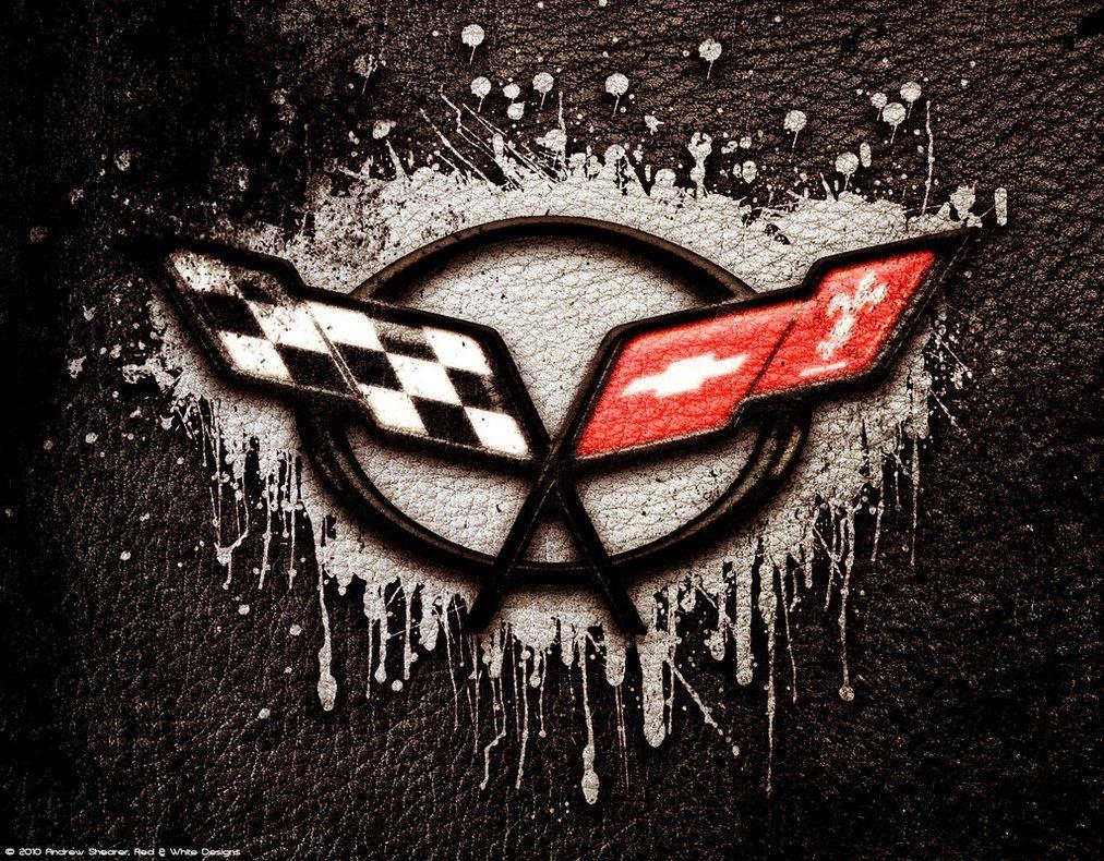 corvette logo wallpaper Design Inspirations