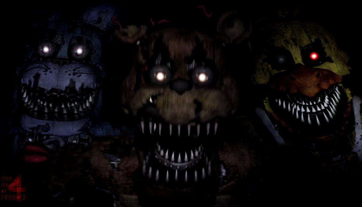 FnaF 4 Wallpaper F, B, C