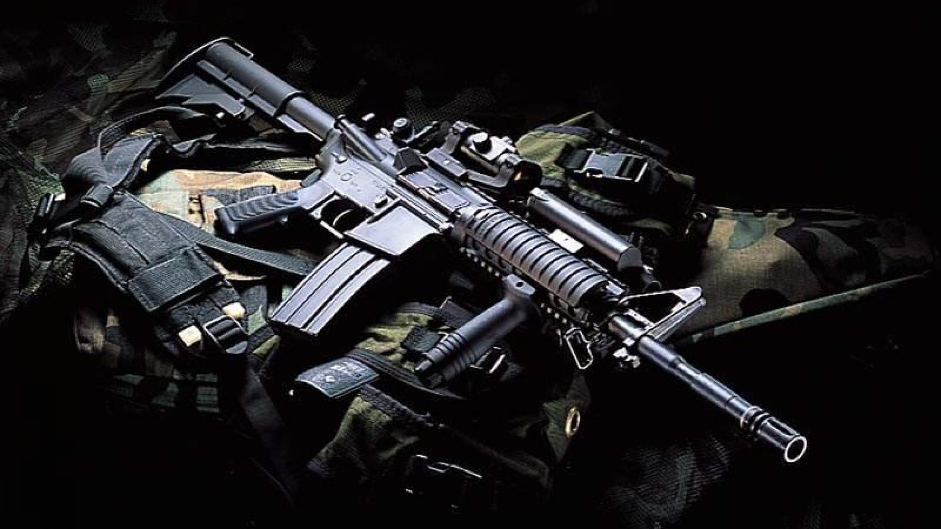 Guns M16 HD Wallpapers - Wallpaper Cave