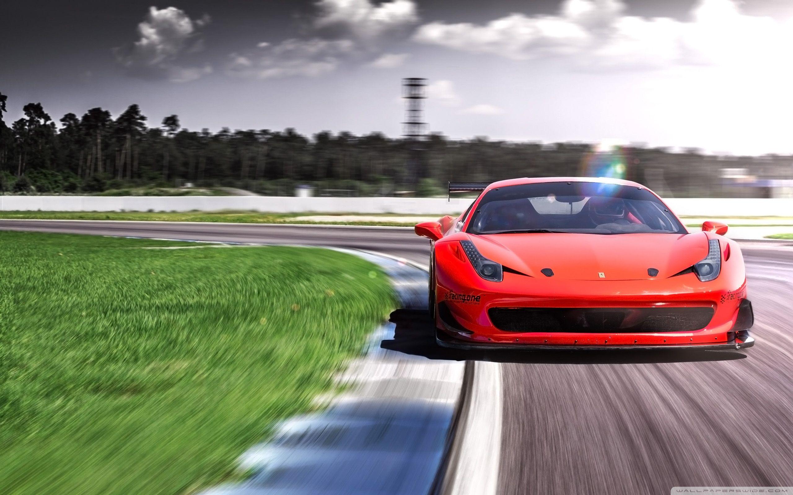 Racing One Ferrari 458 LOMA Wheels ❤ 4K HD Desktop Wallpaper