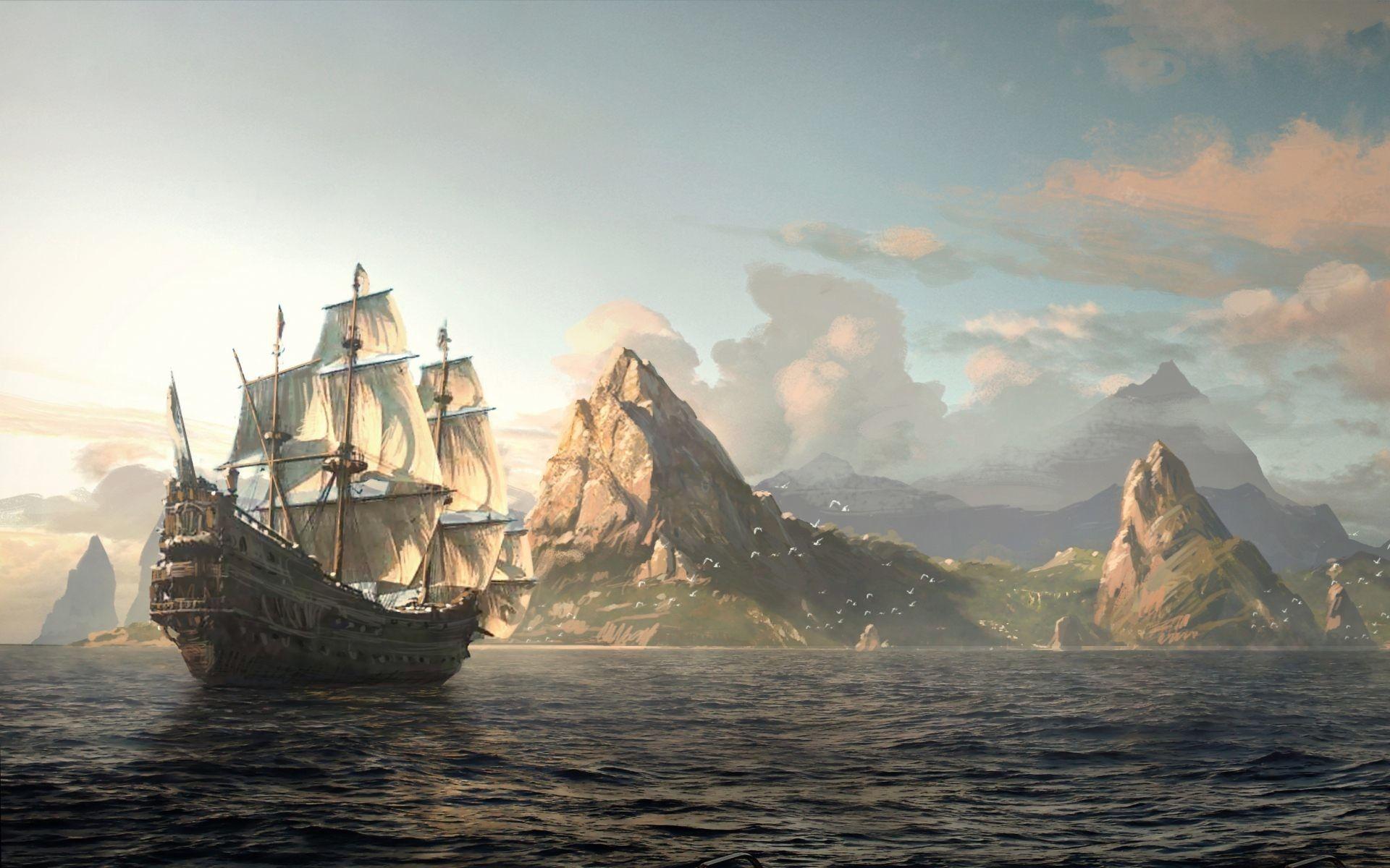 Pirate Ship Wallpaper