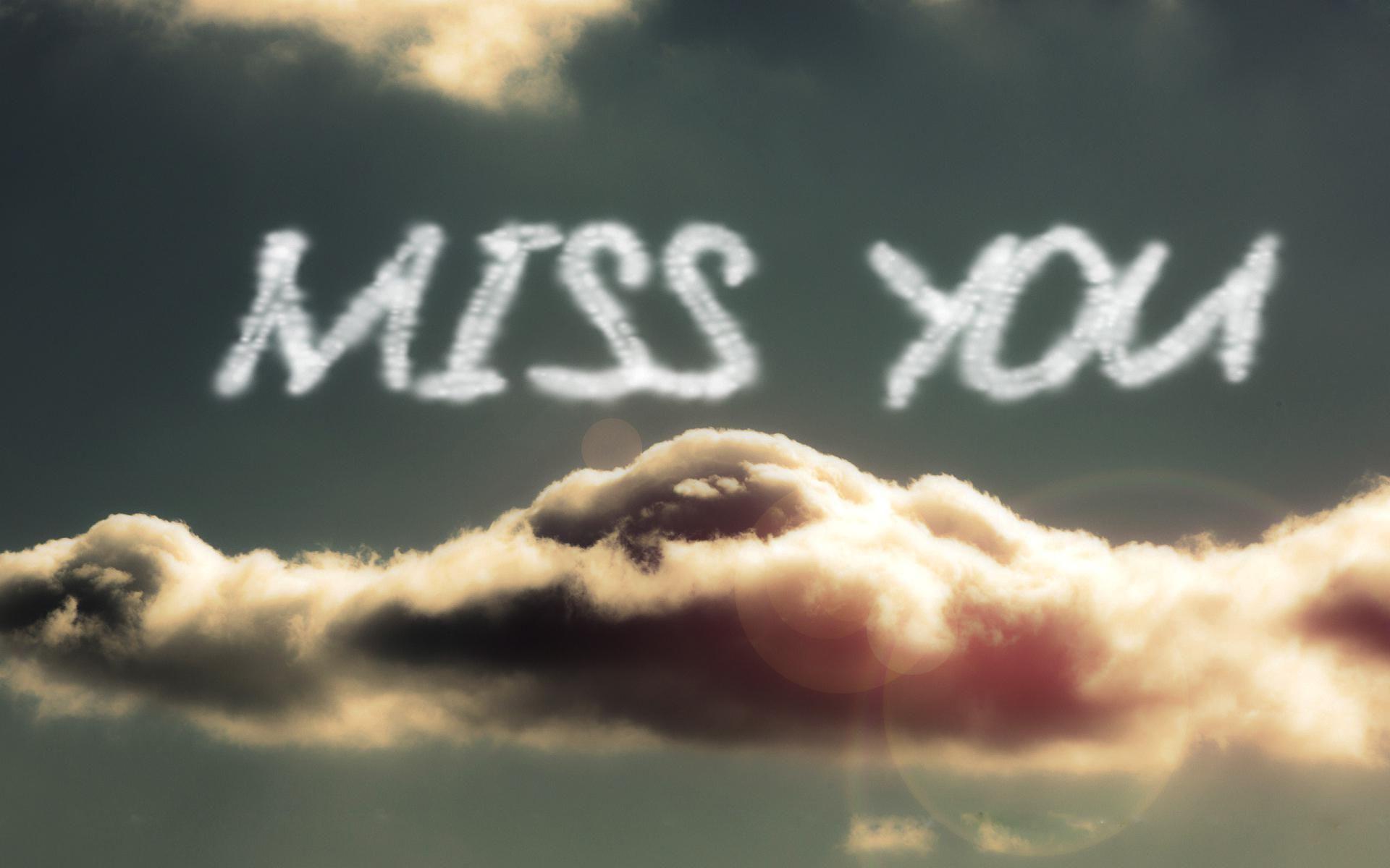 I miss you so much nice image HD wallpaperNew HD wallpaper