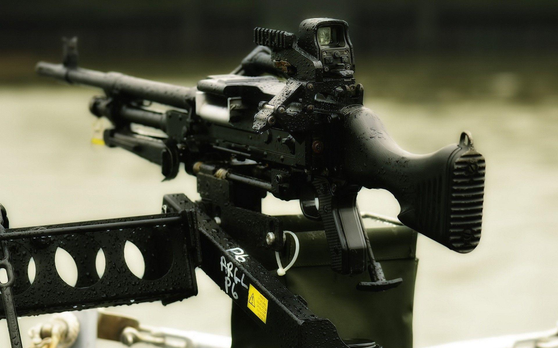 Assault Rifle Full HD Wallpaper and Background Imagex1200