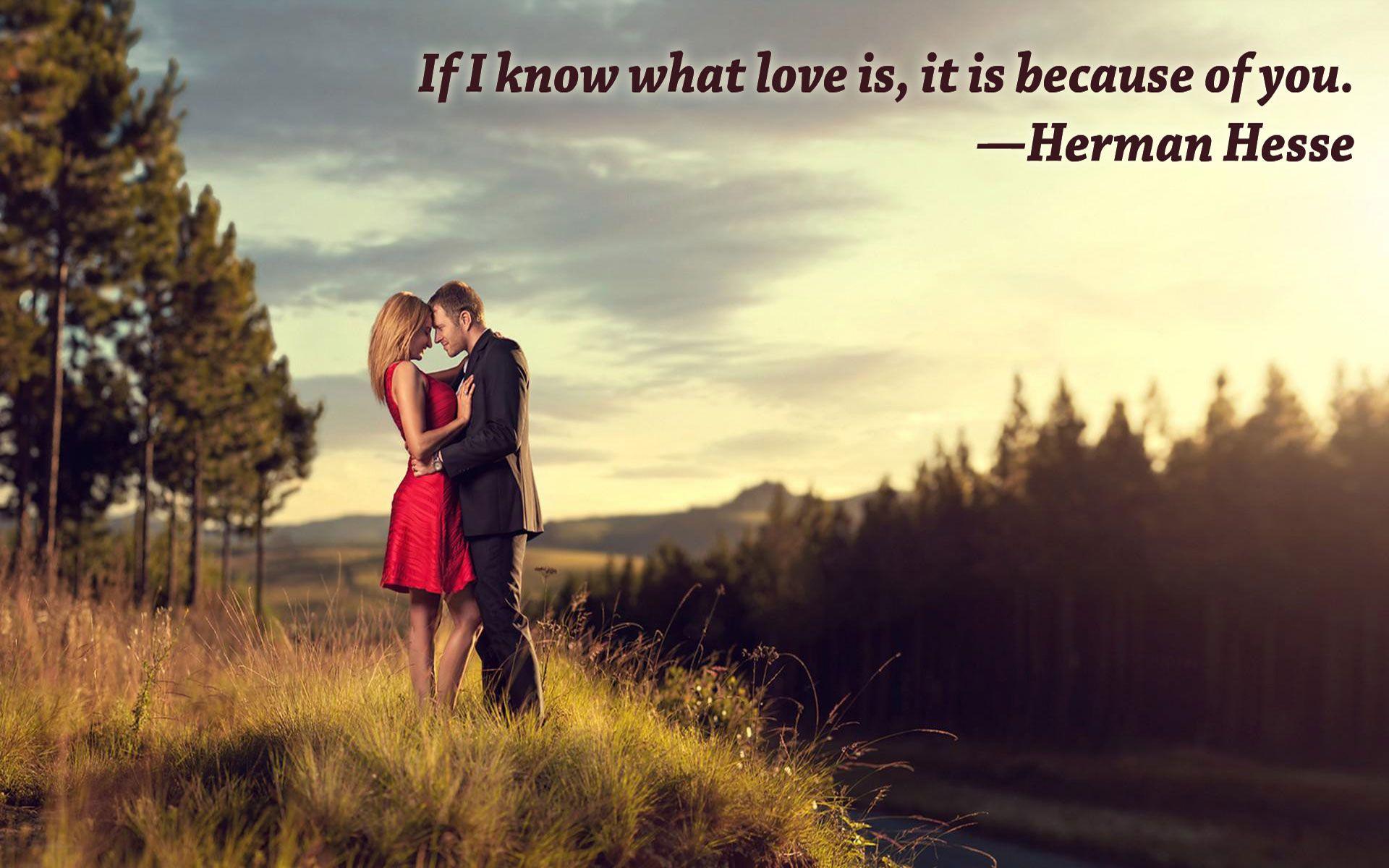 Romantic Wallpapers Of Couples With ...