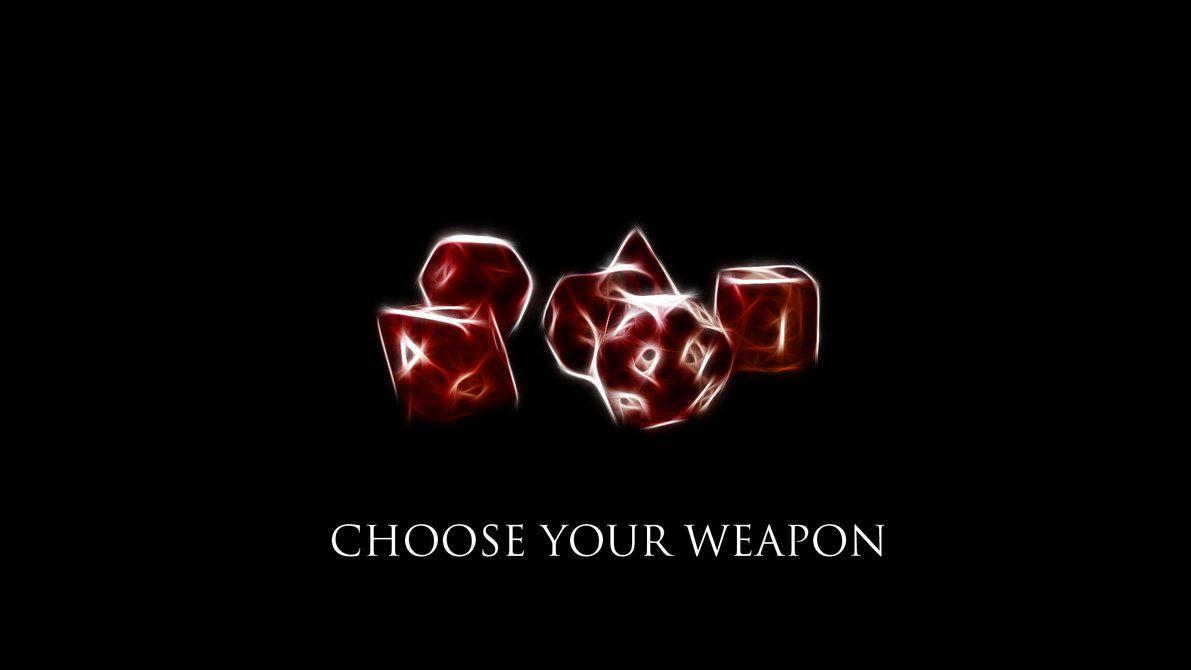 Choose Your Weapon 1920x1080 HD Wallpapers by TheRierie