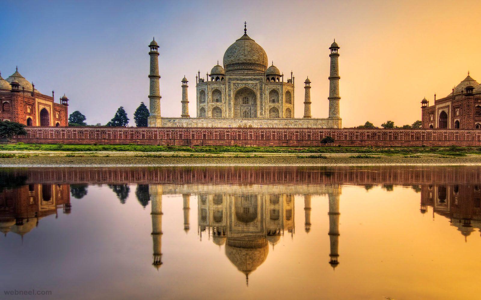 Beautiful Taj Mahal Photo photographed building in the world